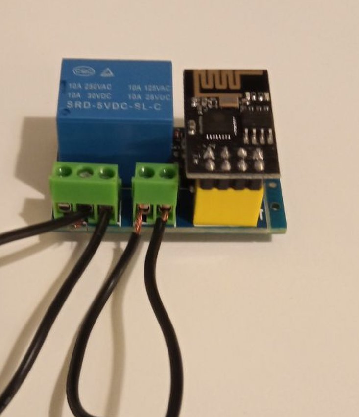 ESP-01, relé e conexões