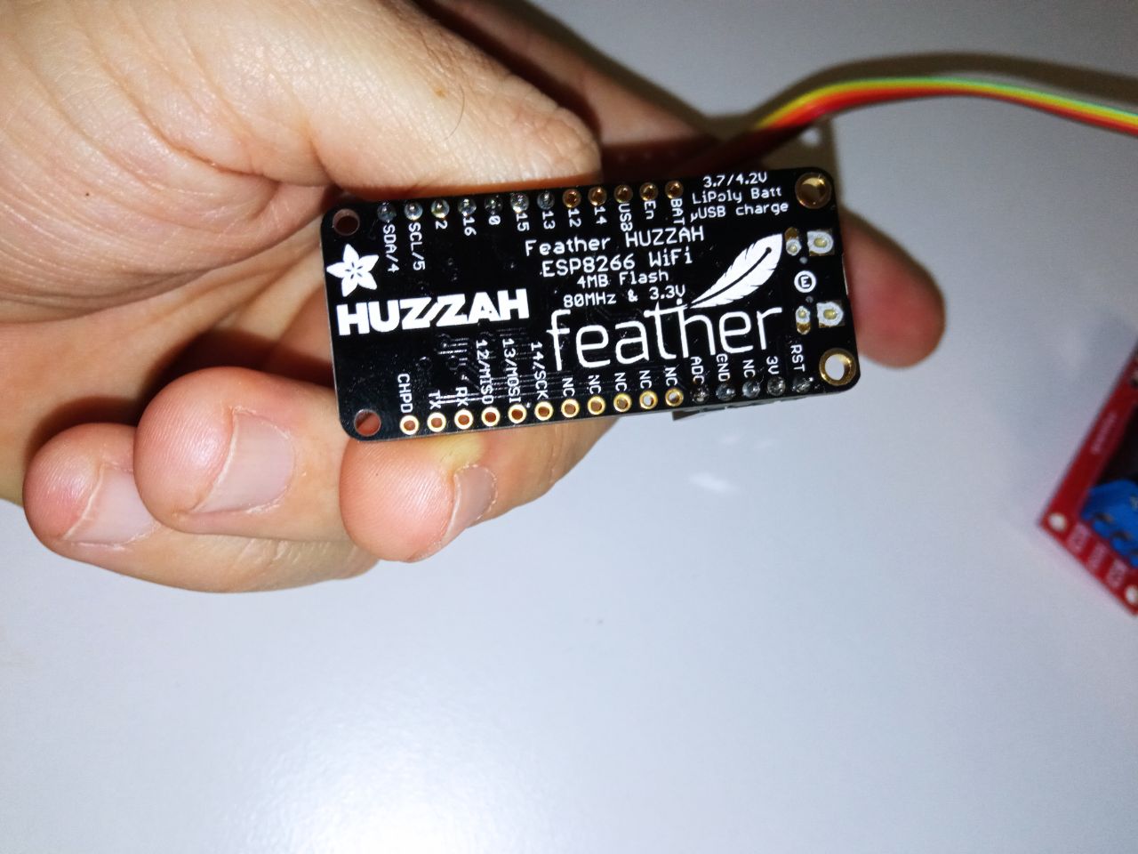 PLaca ESP8266, versão Feather Huzzah da Adafruit