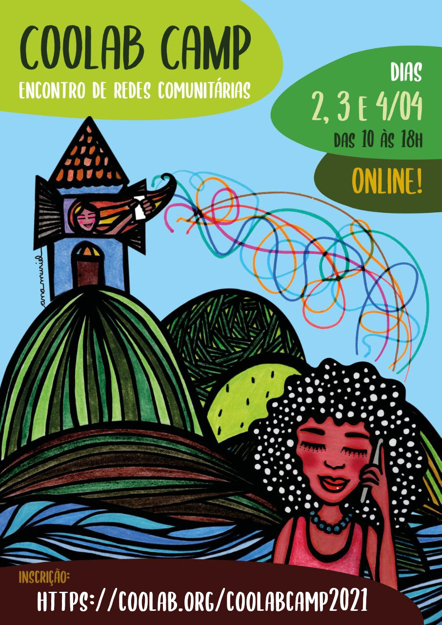 Cartaz CoolabCamp by Ana Muriel